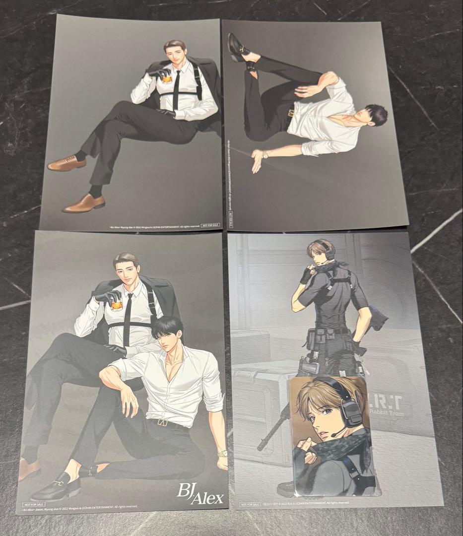 韓国BL JINX BJ ALEX シーズングリーティング シーグリ トレカ