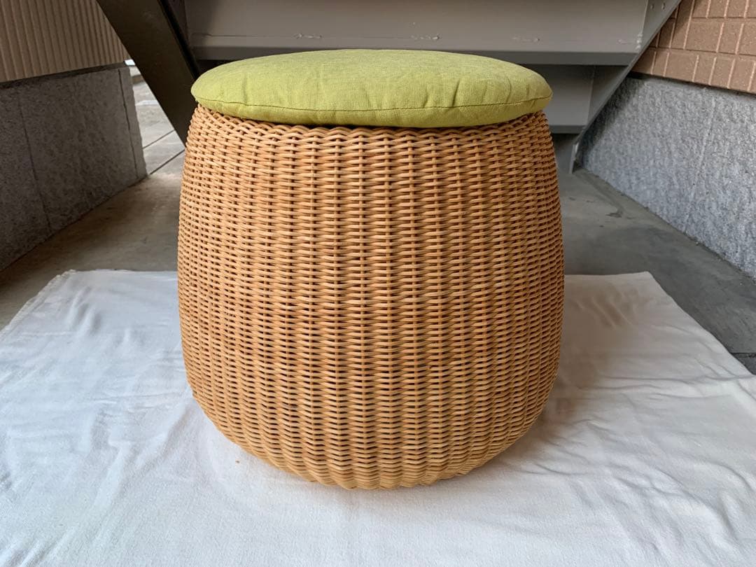 希少 山川ラタン 剣持勇デザイン ヴィンテージ スツール ジャパニーズモダン F