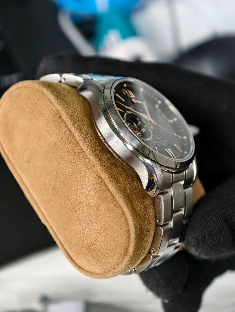 【美品】ORIENT STAR RK-AT0009N セミスケルトン 自動巻き