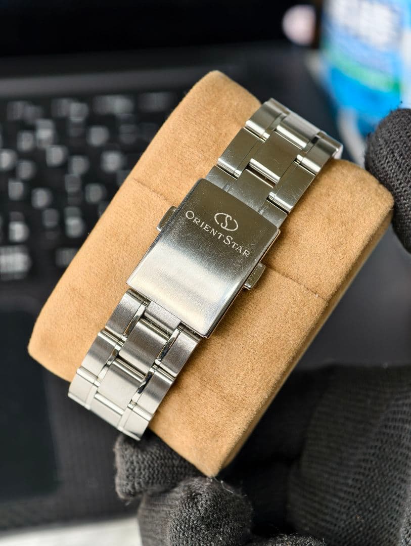 【美品】ORIENT STAR RK-AT0009N セミスケルトン 自動巻き