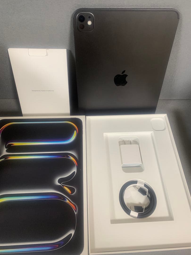 ほぼ未使用　充電一回　iPad Pro 11インチ(M5)256GB wifi版