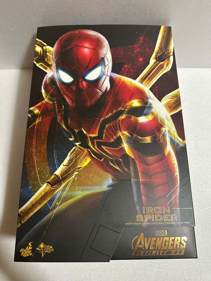 スパイダーマン　アイアンスパイダー　ホットトイズ　フィギュア　アメコミ
