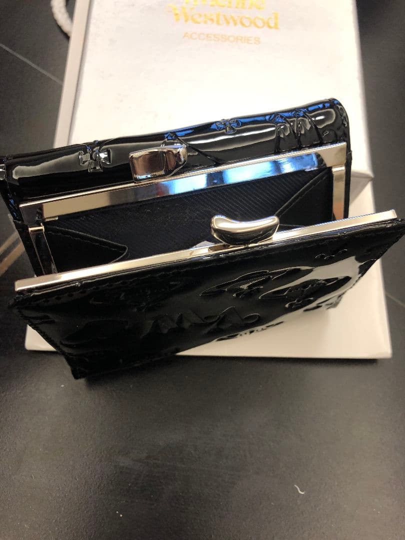 Vivienne Westwood 三つ折り財布 ブラック