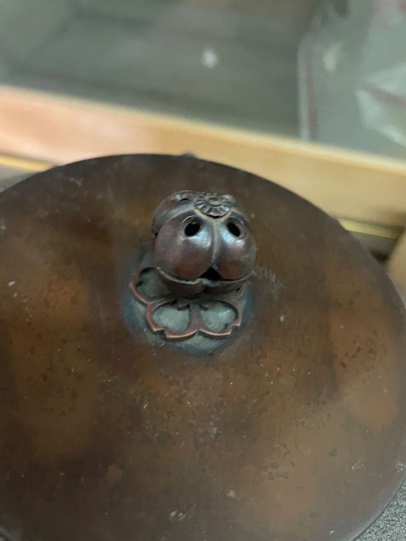 【茶道具】茶釜　風炉　風炉釜　鉄器　火鉢　工芸品　紹栄