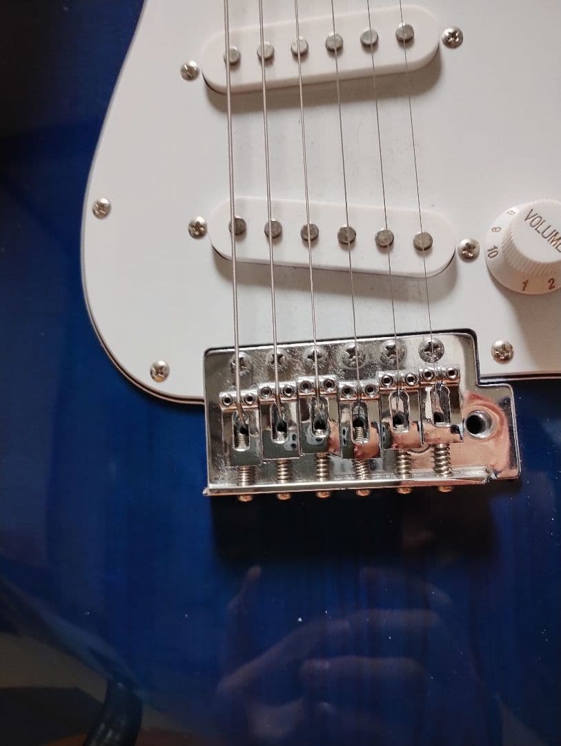 SELDER エレキギター ブルー