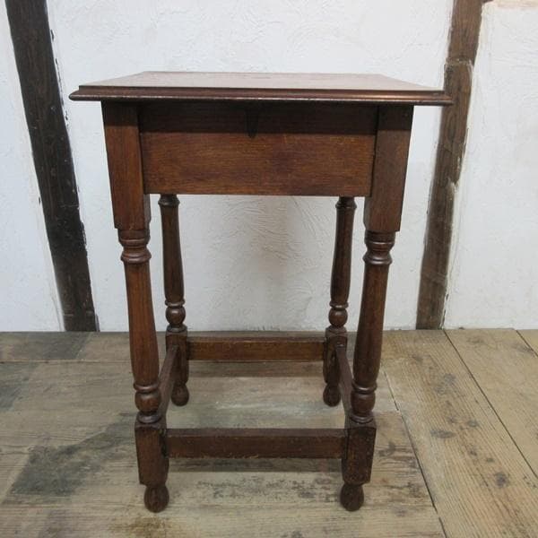 イギリス アンティーク 家具 ホールテーブル サイドテーブル 英国 6588d