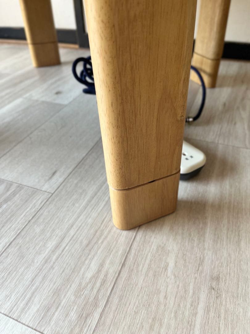 ぼん家具 円形こたつ ナチュラルウッド