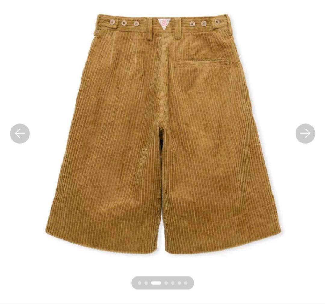 パンツ SHISHIKUI CORDUROY S/ BEIGE S
