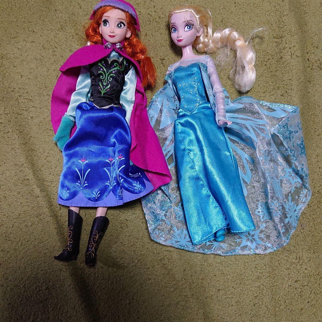 アナ雪 アナとエルサ ドール