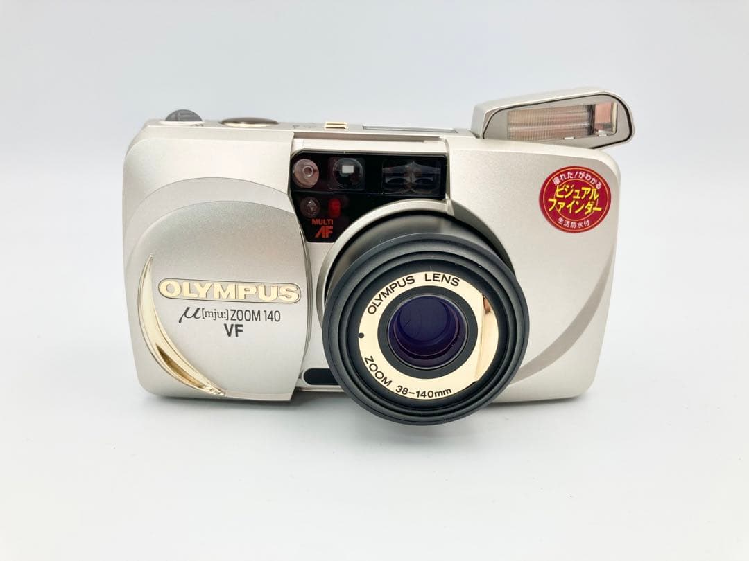 【動作品】μ-zoom 140 VF　コンパクトカメラ　動作確認済み　C62