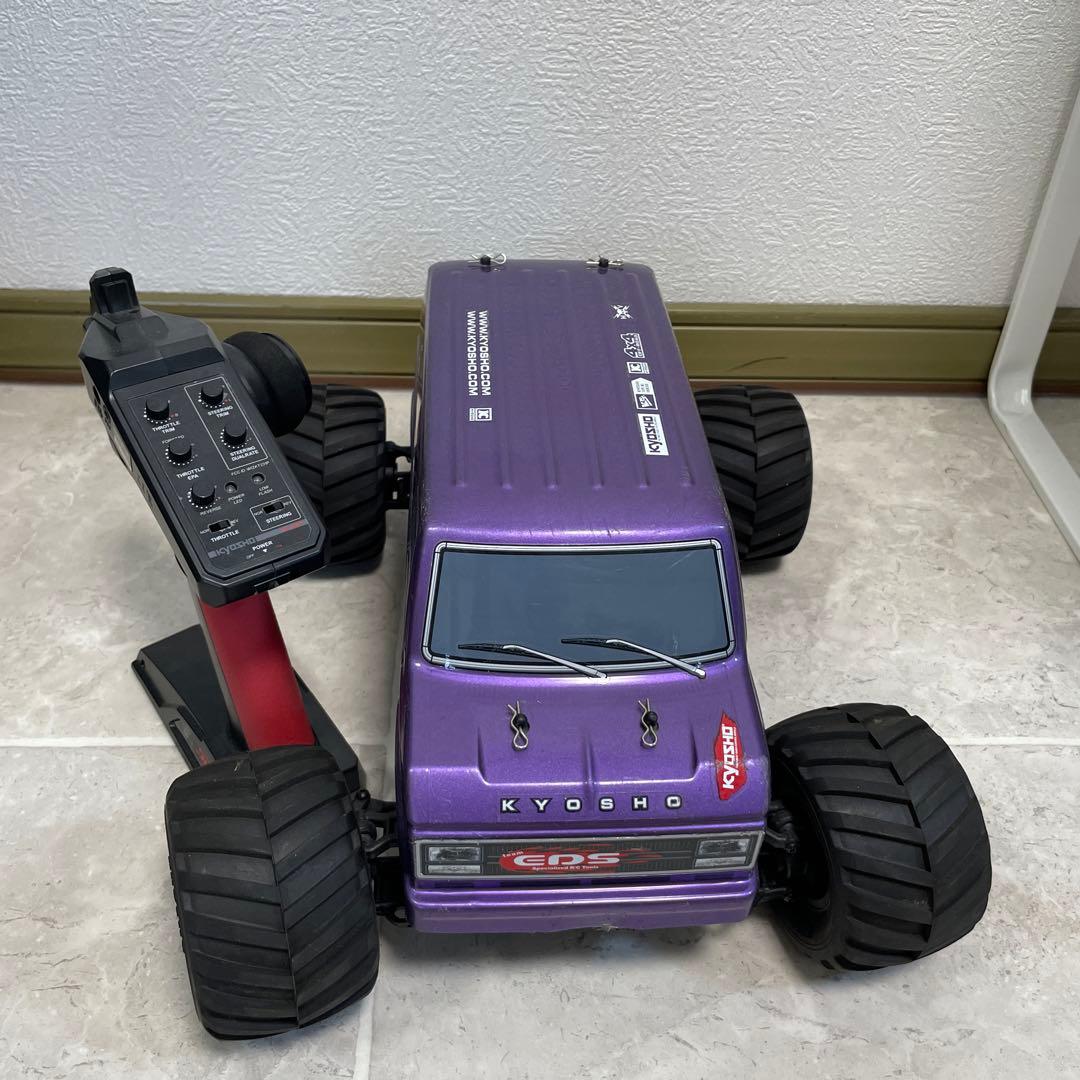 KYOSHO パープルラジコンカー