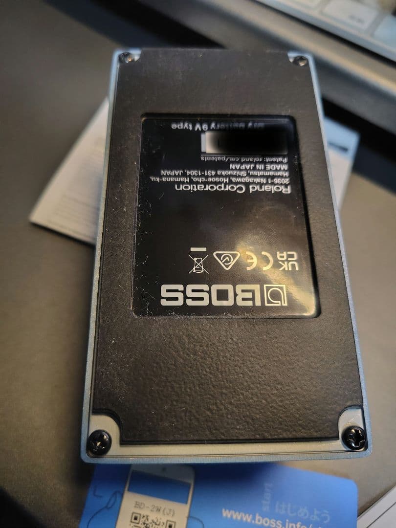 ほぼ新品】BOSS Blues D BD-2w　ブルースドライバー　技