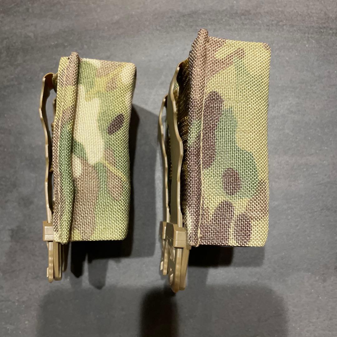 【実物】esstac KYWI ピストル+ 556 マガジンポーチ マルチカム