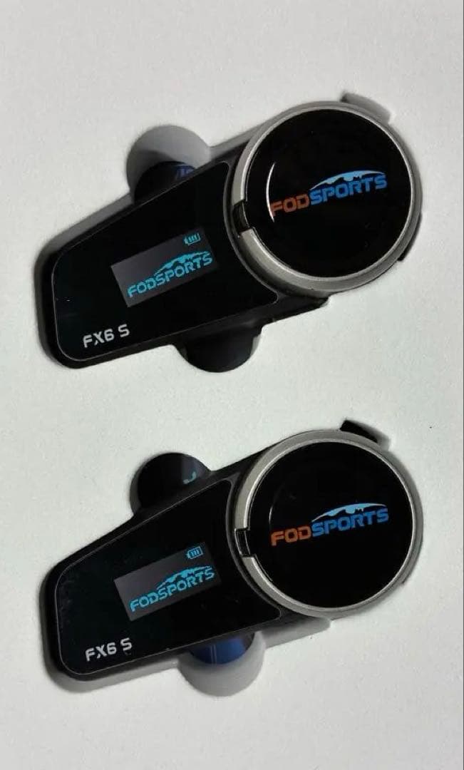 FODSPORTS ★fx6s★バイクインカム★2台セットなのでスグ使えます！