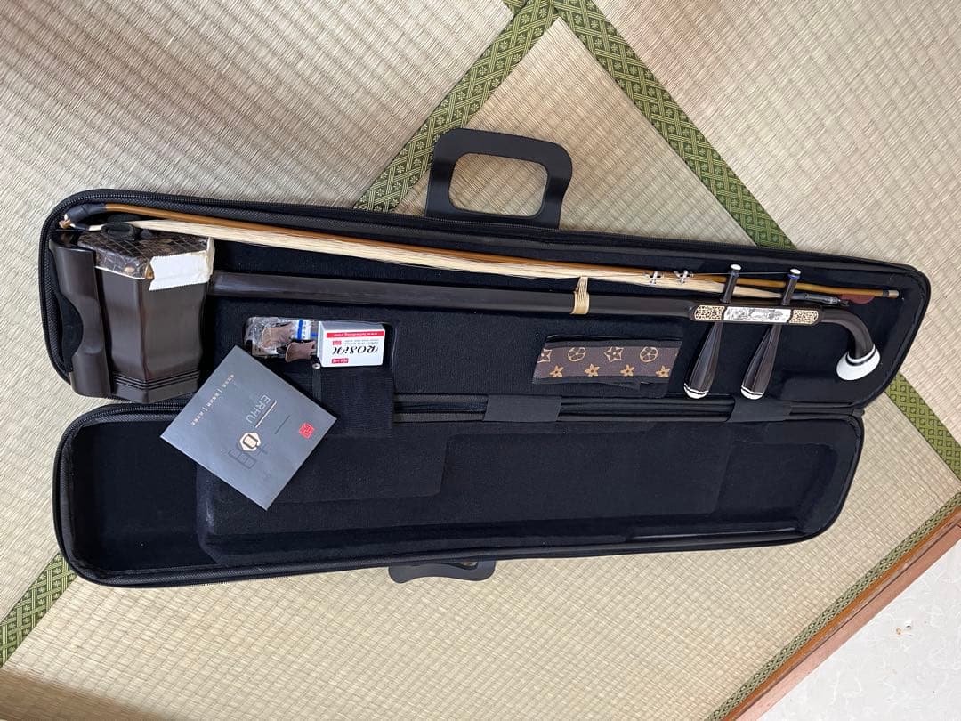 陸林生　二胡　黒壇　三星