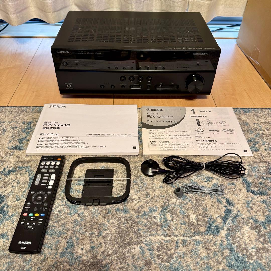YAMAHA RX-V583 AVアンプ 7.1ch対応