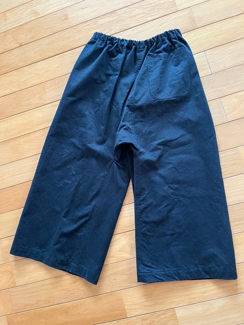 momogusa 百草コットンワイドゴムパンツ