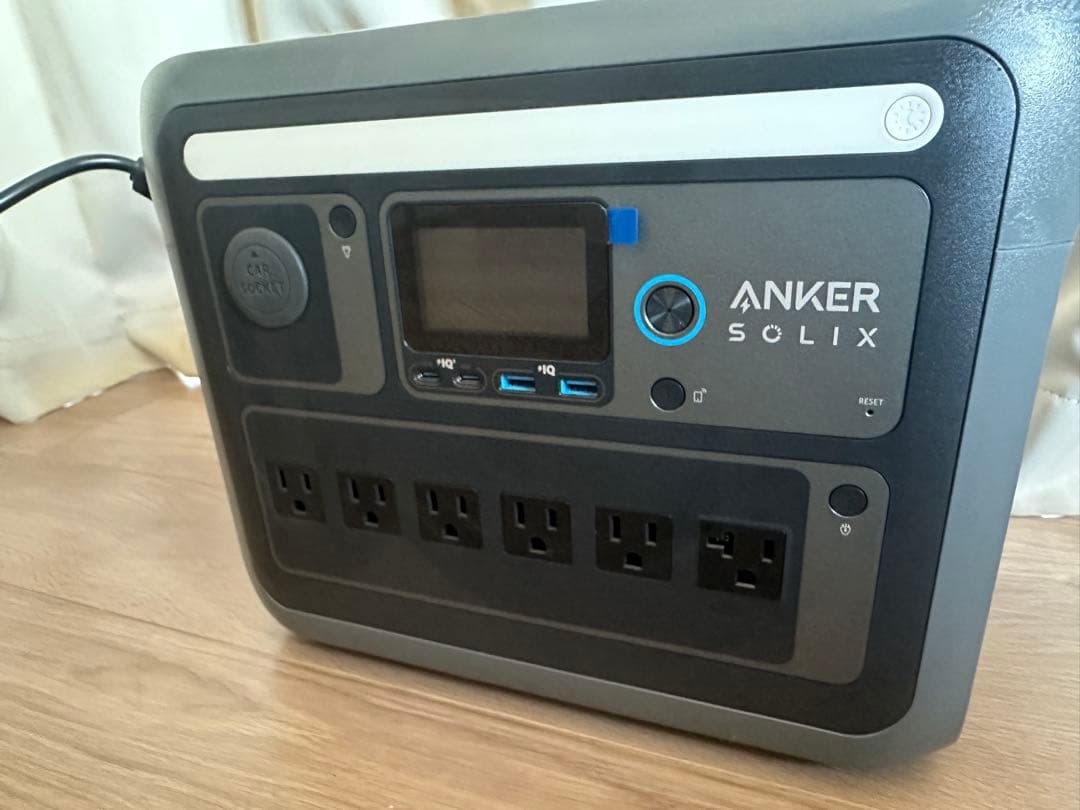 ANKER SOLIX ポータブル電源【地震対策】【防災グッズ】参考価格12万円