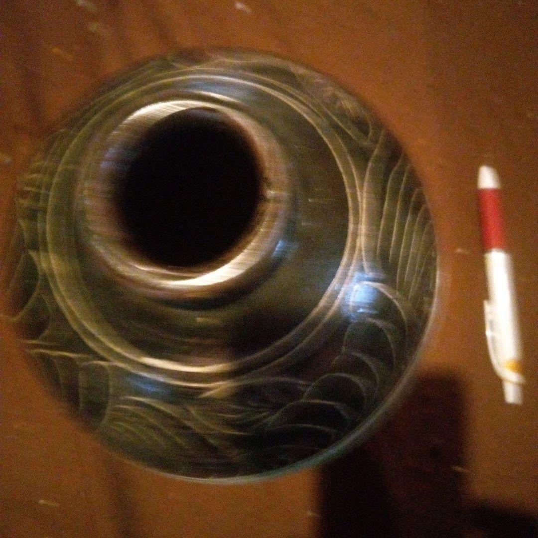 中国陶磁器　磁州窯　文字、龍壺