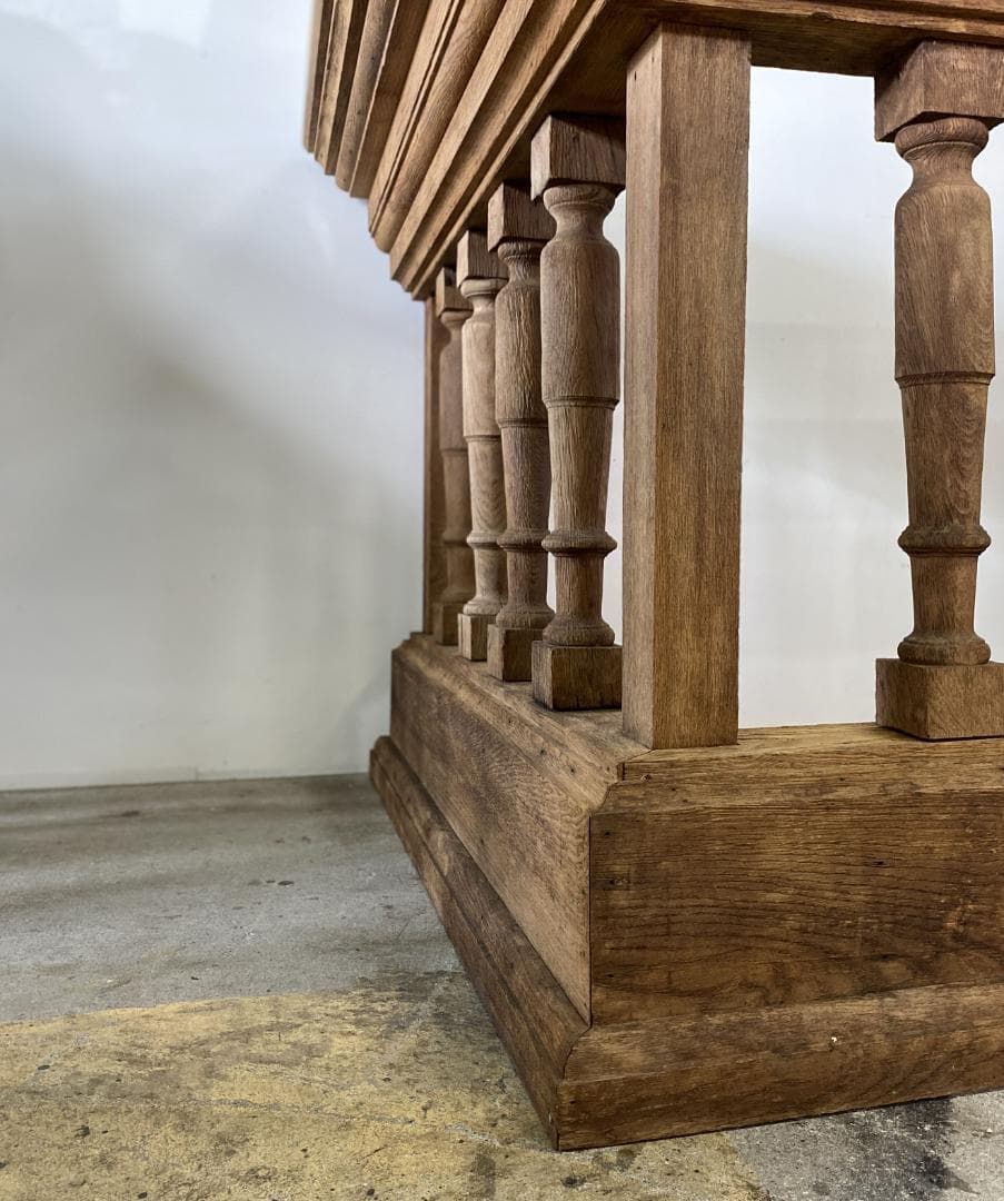 フランス アンティーク Baulstrade テーブル チェア カウンター