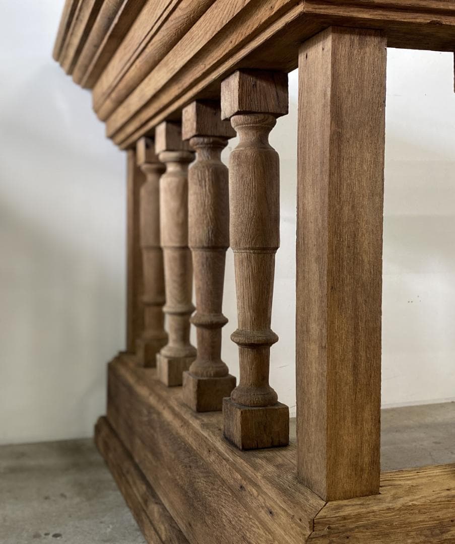 フランス アンティーク Baulstrade テーブル チェア カウンター