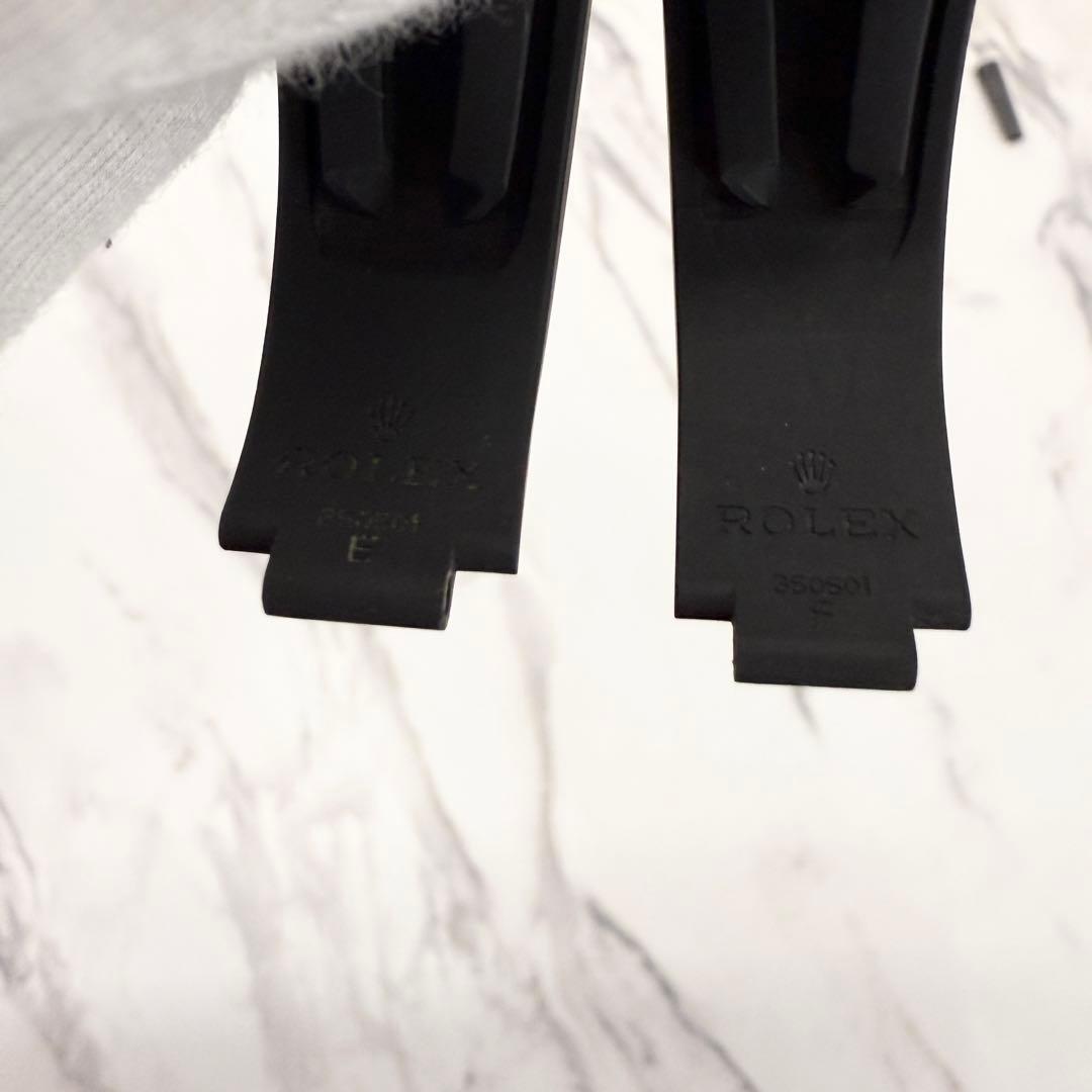 【美品】ロレックス 純正ラバーベルト オイスターフレックス デイトナE-F 2個