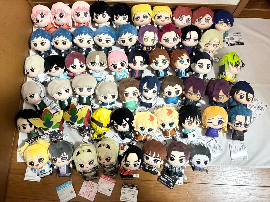 まとめ売り　約60点　ちびぐるみ　アニメ　キャラクターグッズ　ノンジャンル