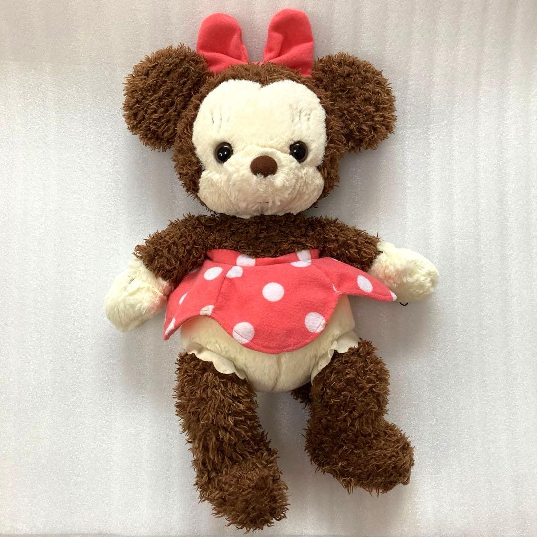 非売品 特大 ミニークチュール ぬいぐるみ ミニーマウス ミッキー ディズニー