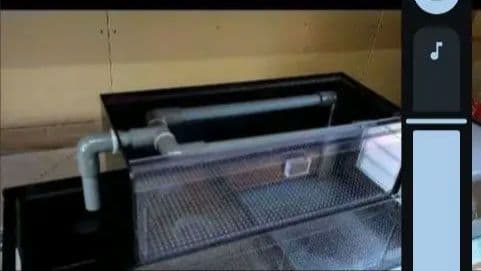 即購入可能　90cmガラス水槽用　上部フィルター　ウールボックス400引出