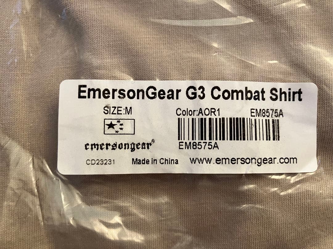 未使用新品 AOR1迷彩 ブーニーハット、コンバットシャツ・パンツのセット