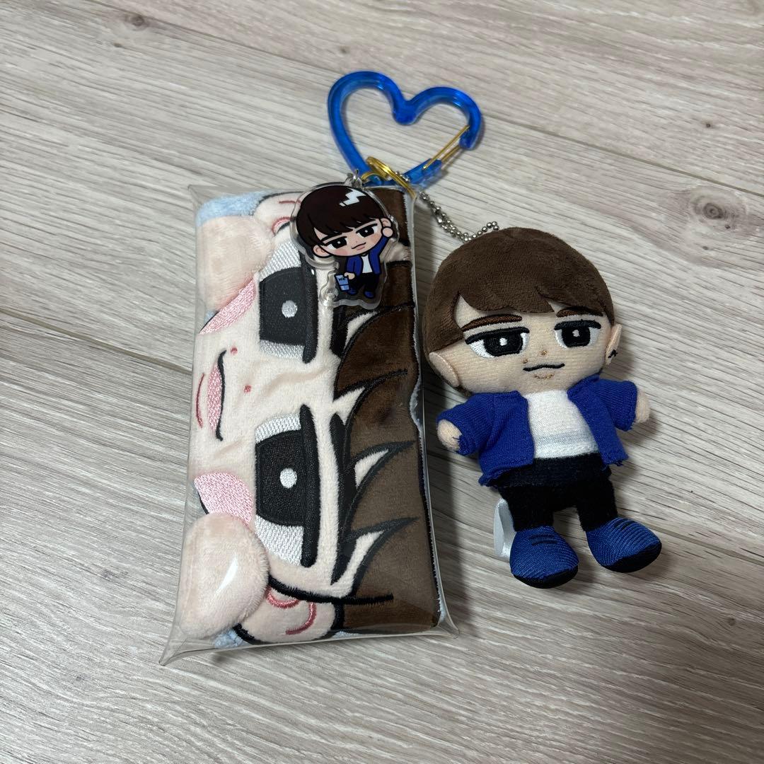 Man 渡辺翔太 スノぬい チルぬい スノちる キーホルダー ヘアバンド