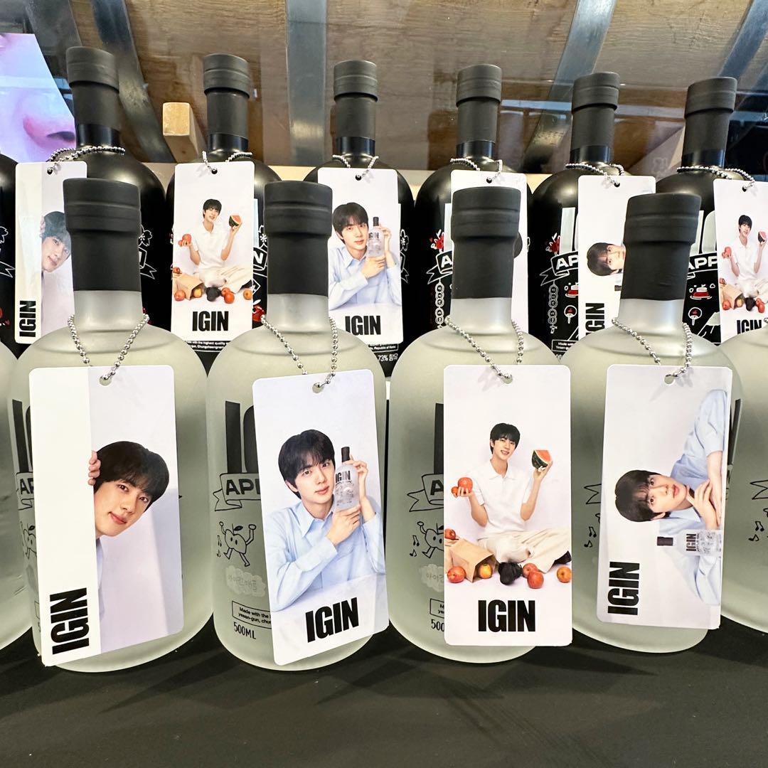 【日本限定】ジン IGIN POPUP APPLE GIN ボトルネックタグ付き