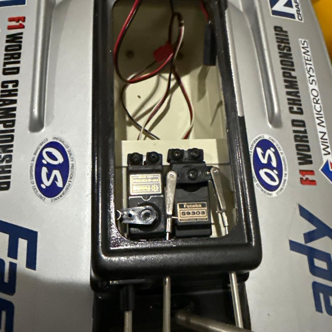 ABCホビー Fast Lady OS MAX XM船外機エンジン付 程度良品