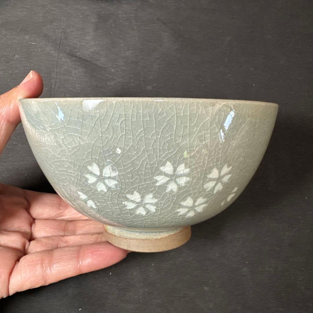 H18 送料無料　茶碗　9点　抹茶碗　在銘　箱無　まとめて　茶道具　陶器