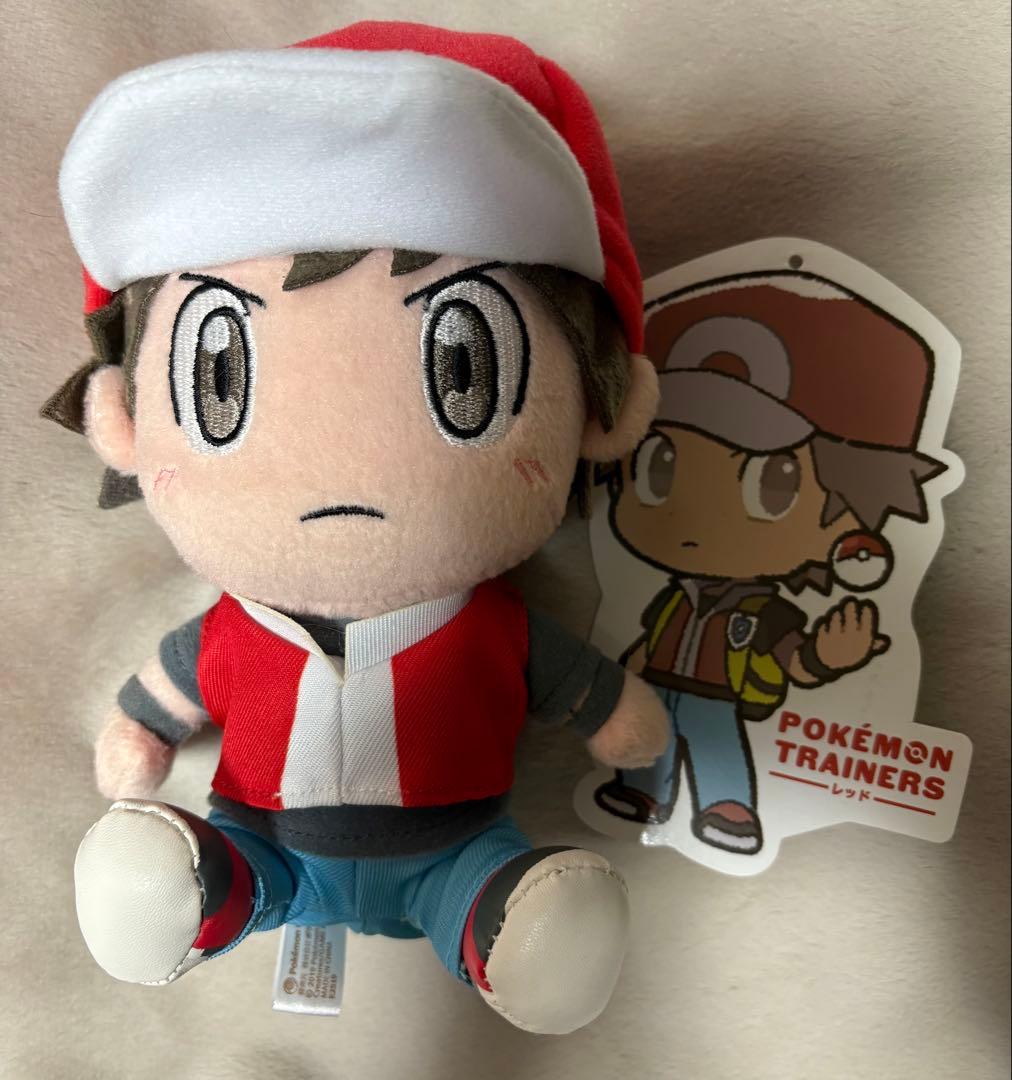 ポケモントレーナーズ グリーン レッド マスコット　ぬいぐるみ