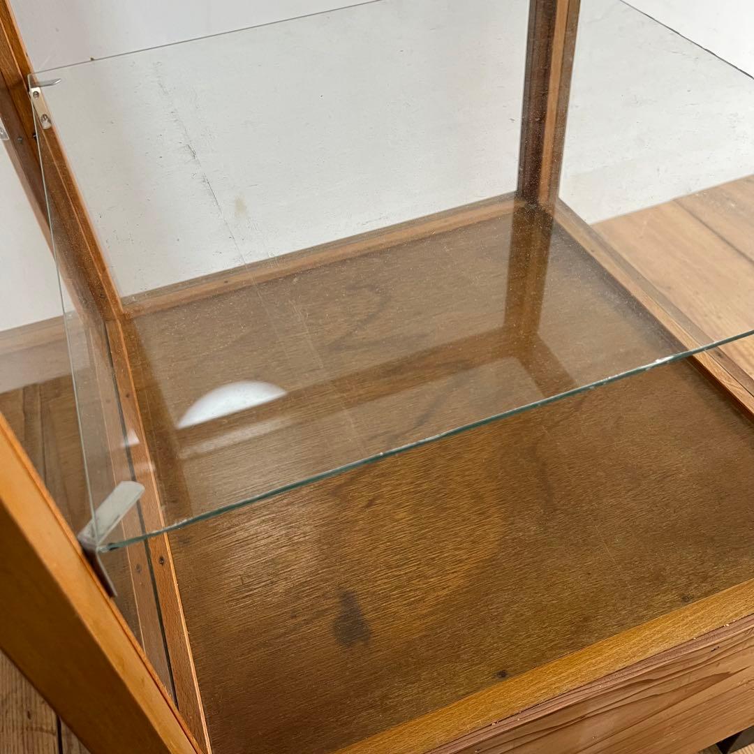 アンティーク ガラスケース ショーケース レトロ 飾り棚