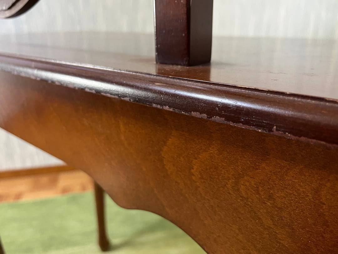 クラシックブラウンドレッサー・鏡付き