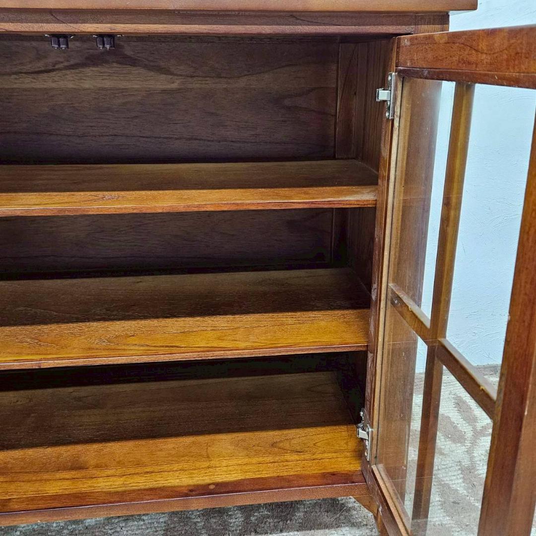 木製 チェスト 120cm幅 引き出し付 キャビネット アンティーク