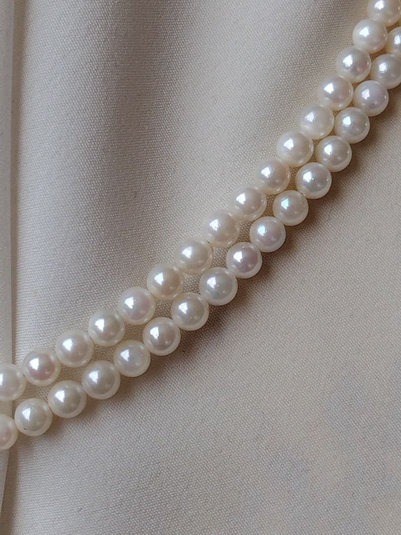 アコヤ真珠ベビーパール　ロングネックレス