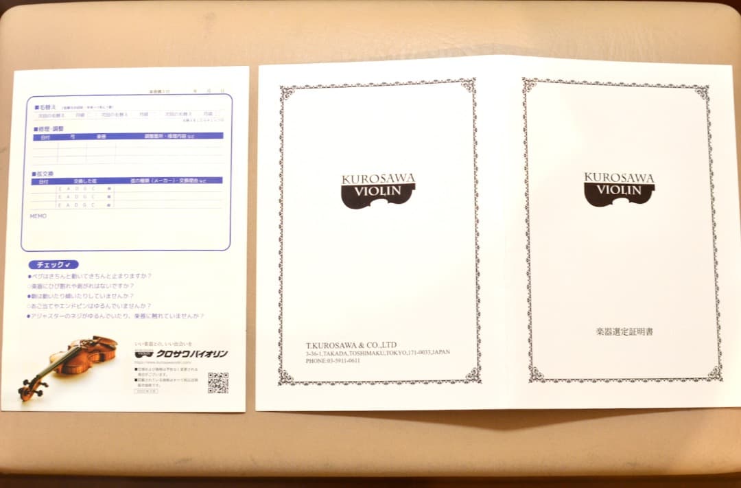 【Ayasa選定品】Gliga VASILE gama2 バイオリン 4/4