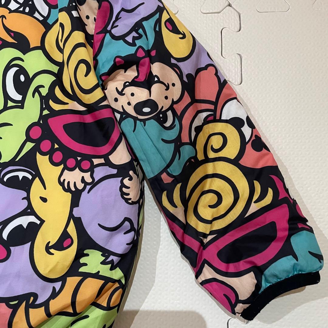 美品　ヒスミニ リバーシブル アウター90