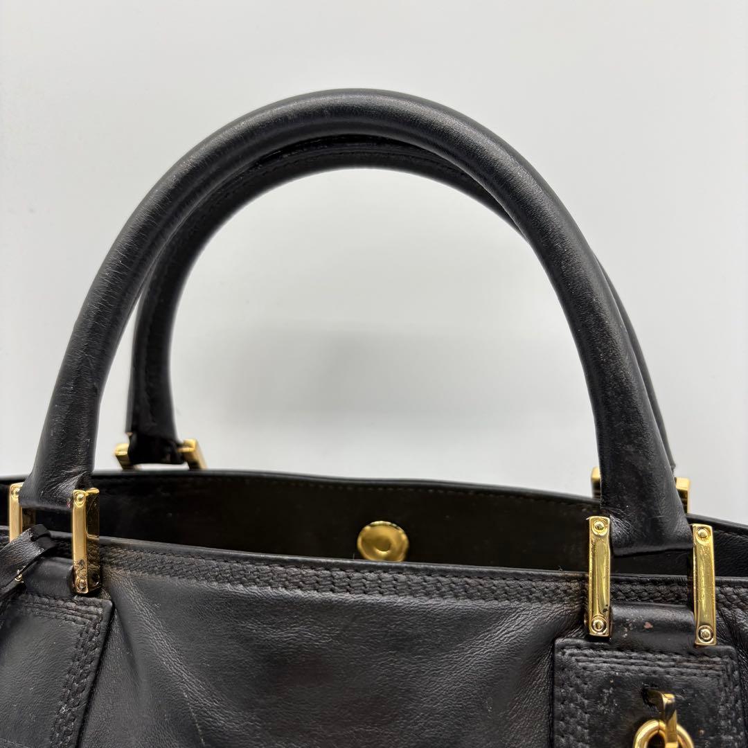 【大人気！✨】ロエベ LOEWE ハンドバッグ アナグラム フスタ ブラック