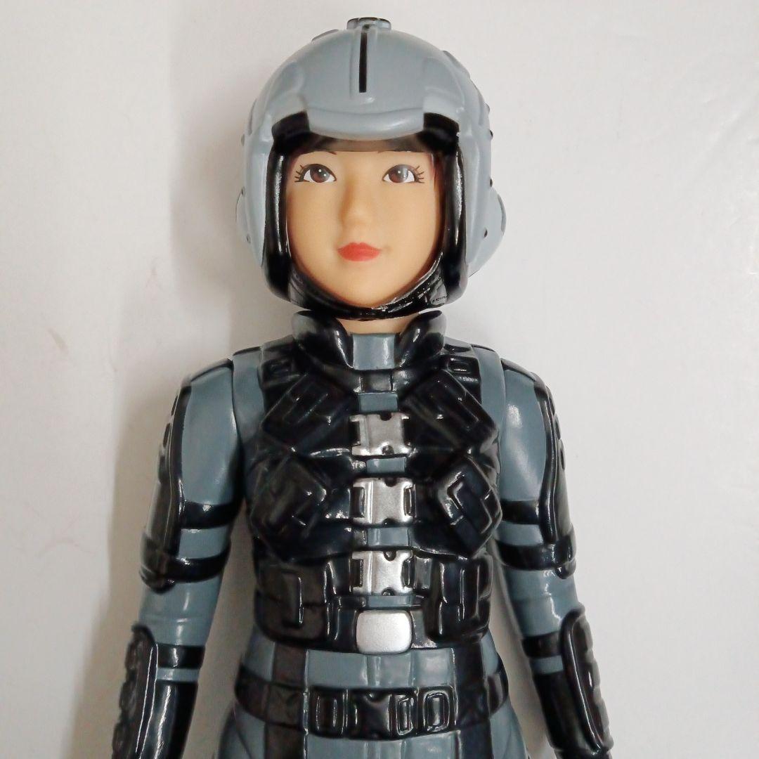 HMV特別限定　ゴジラ ✕ メカゴジラ　家城茜隊員 ( 釈由美子 ) ソフビ