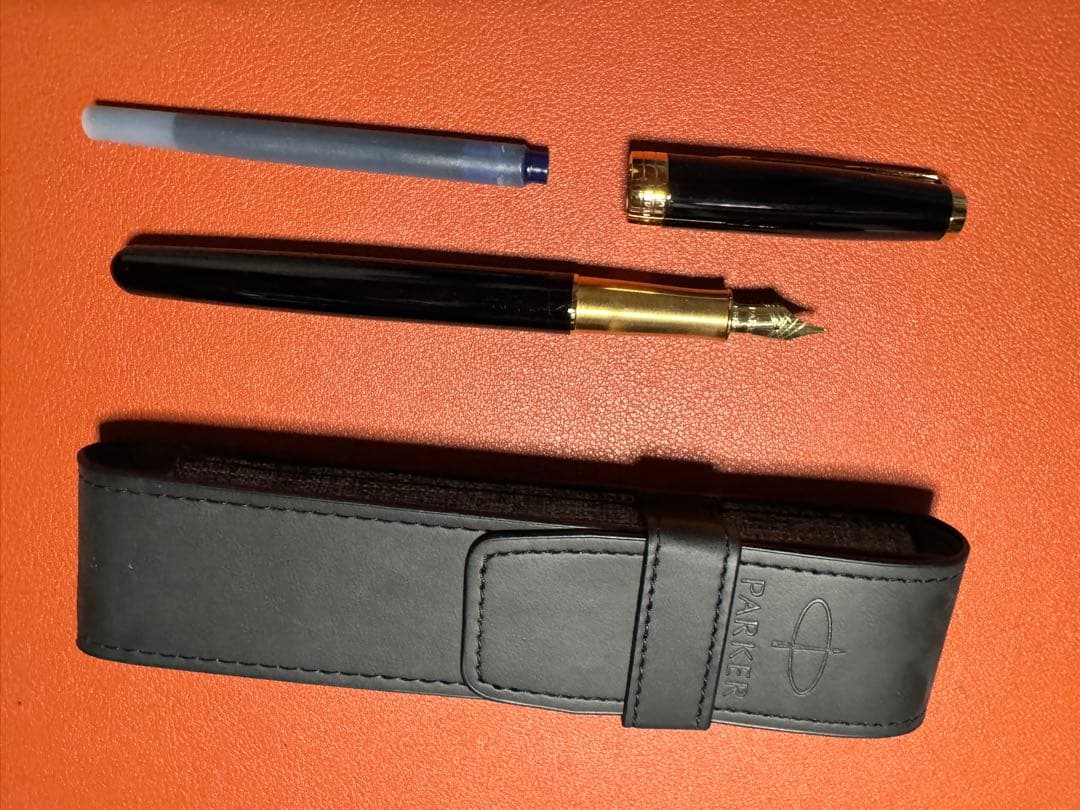 パーカー高級万年筆ソネットラックブラックGT