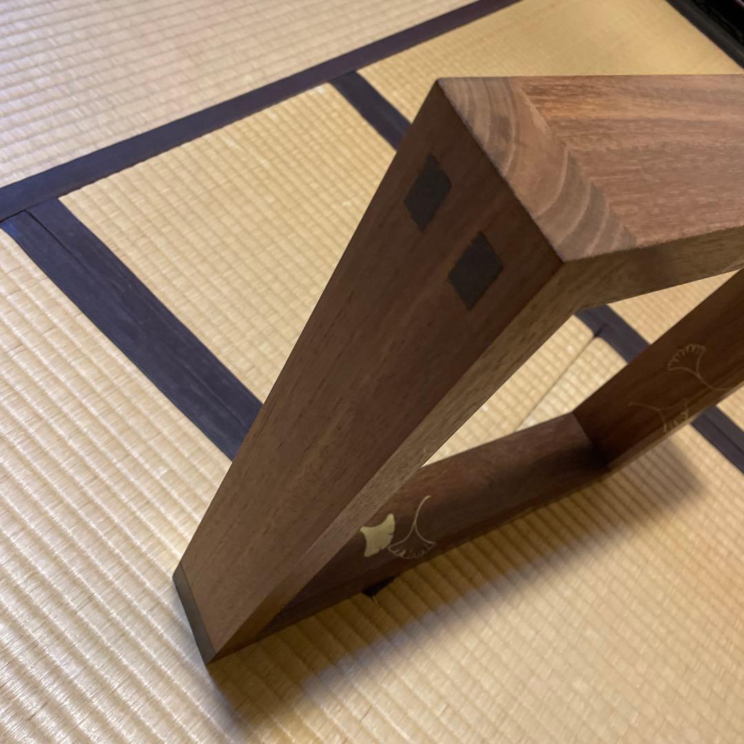 「淡々斎好」「銀杏蒔絵」『桑炉縁』日展作家【福田 慶造】の作品です。茶道具