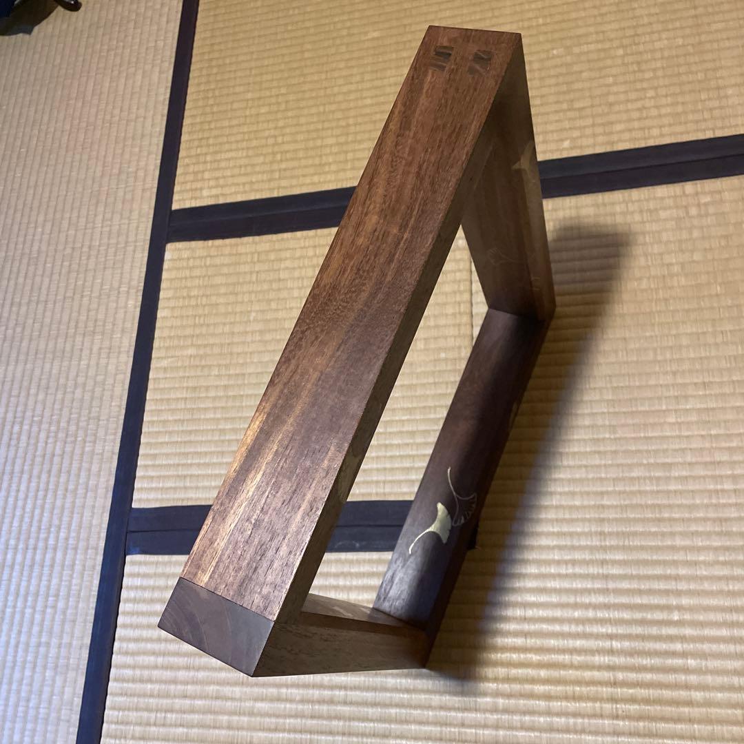 「淡々斎好」「銀杏蒔絵」『桑炉縁』日展作家【福田 慶造】の作品です。茶道具