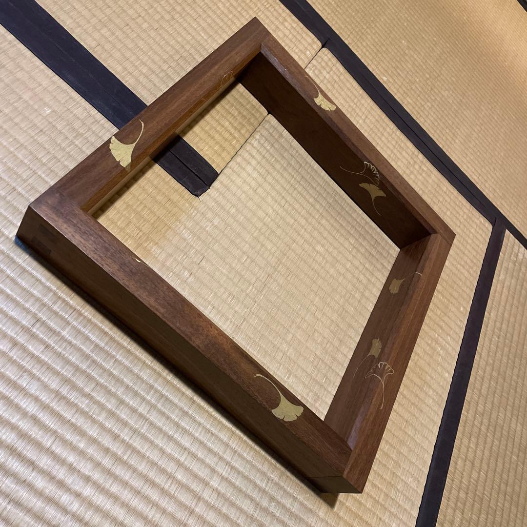 「淡々斎好」「銀杏蒔絵」『桑炉縁』日展作家【福田 慶造】の作品です。茶道具