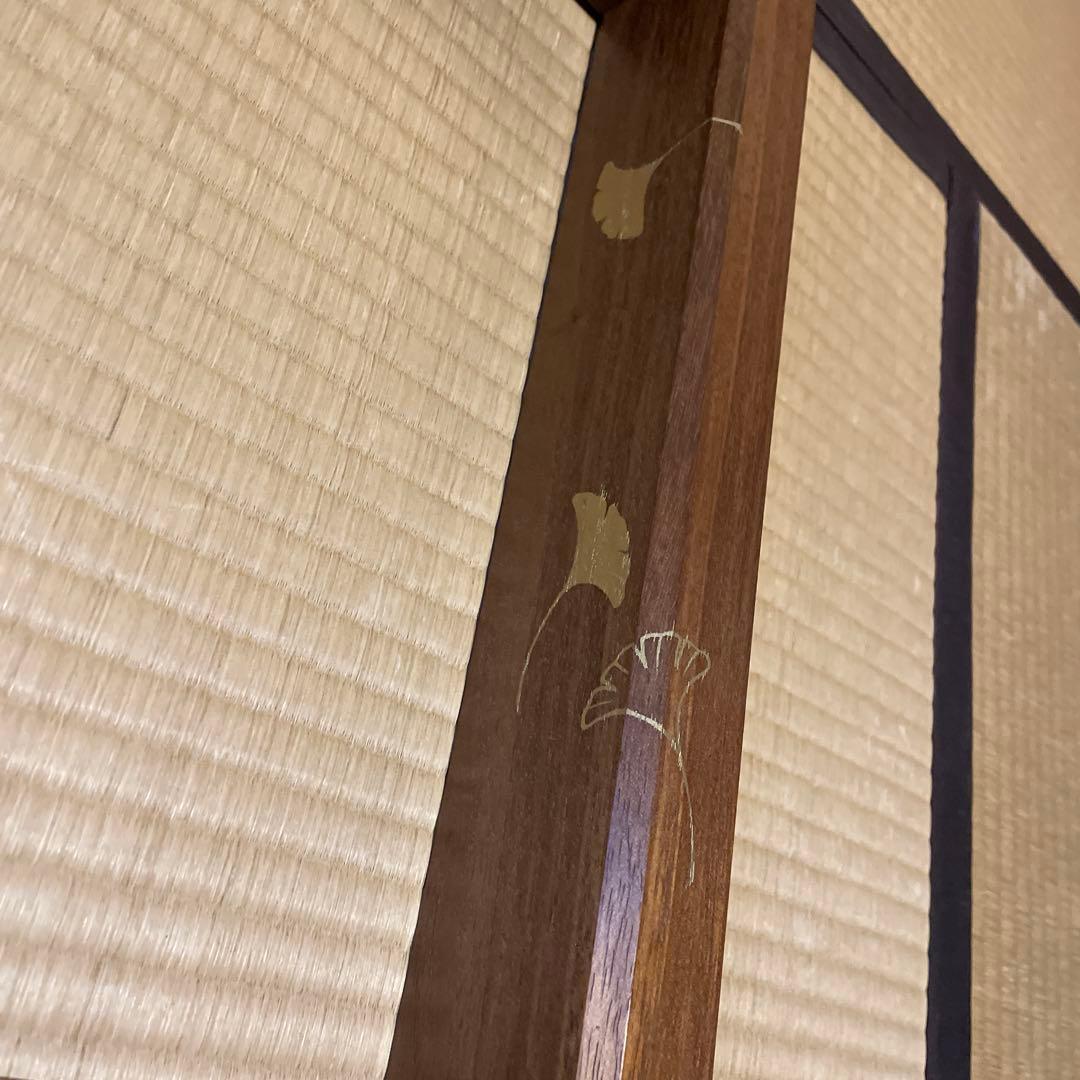 「淡々斎好」「銀杏蒔絵」『桑炉縁』日展作家【福田 慶造】の作品です。茶道具