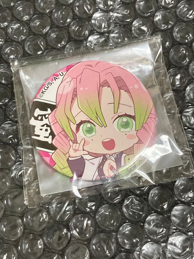 鬼滅の刃 我妻善逸 ハートアップ 缶バッジ