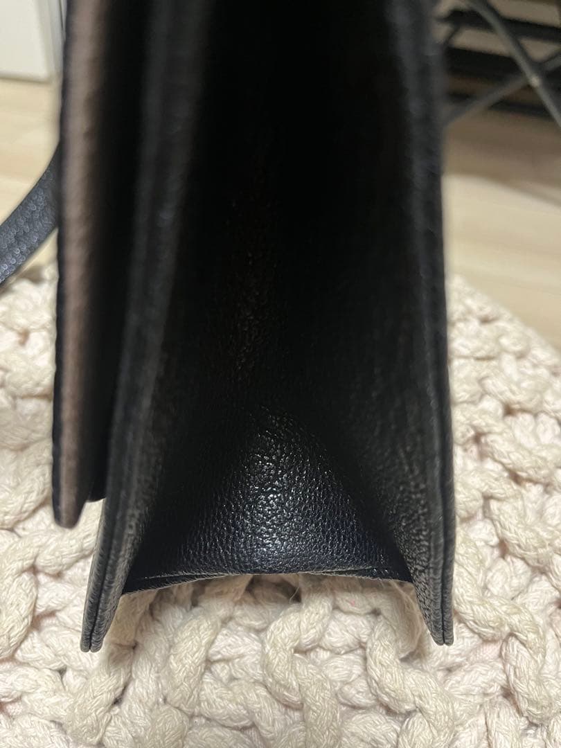 【希少】美品✨トフアンドロードストーン　ショルダーバッグ　ブラックレザー